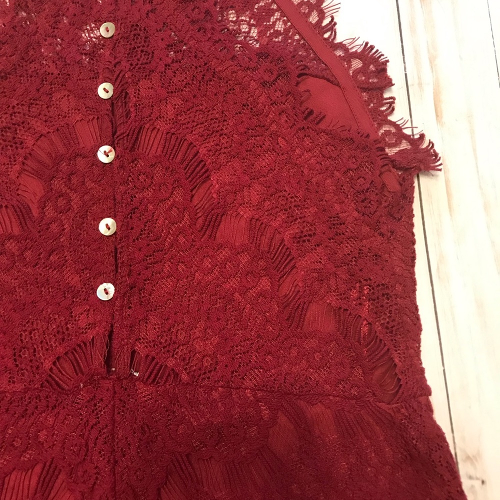 Free People She’s Got it Slip Lace Dress XS & S - Picture 8 of 8
